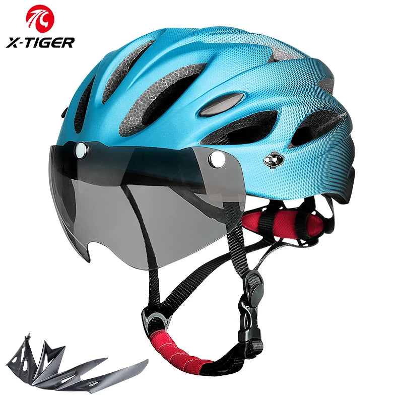 LED Rear Light Dual Mode Helmet