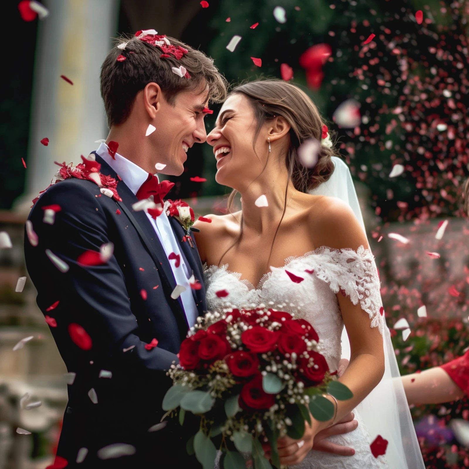 Romantic Dried Natural Rose Petals