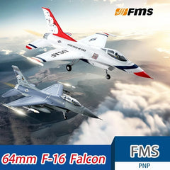 Fms 64mm F-16 V2 Falcon Fighter Jet