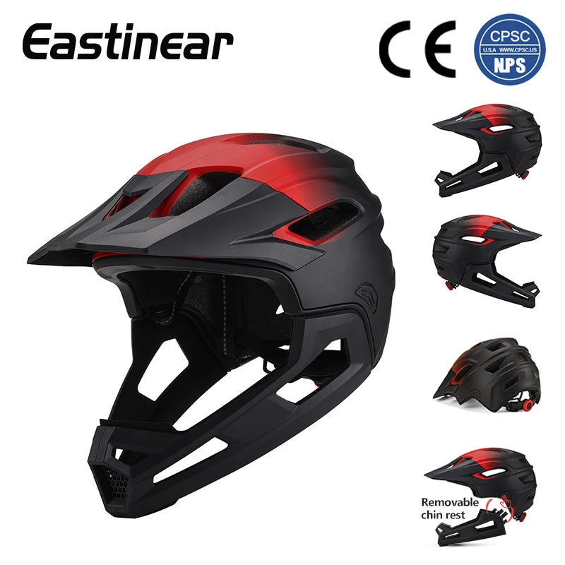 Full Face Detachable Motorcycle Helmet