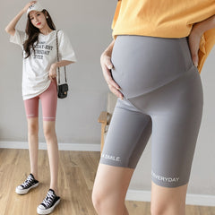 Thin Cool Maternity Half Short Legging High Waist Pregnant Women Pregnancy Hot Shorts
