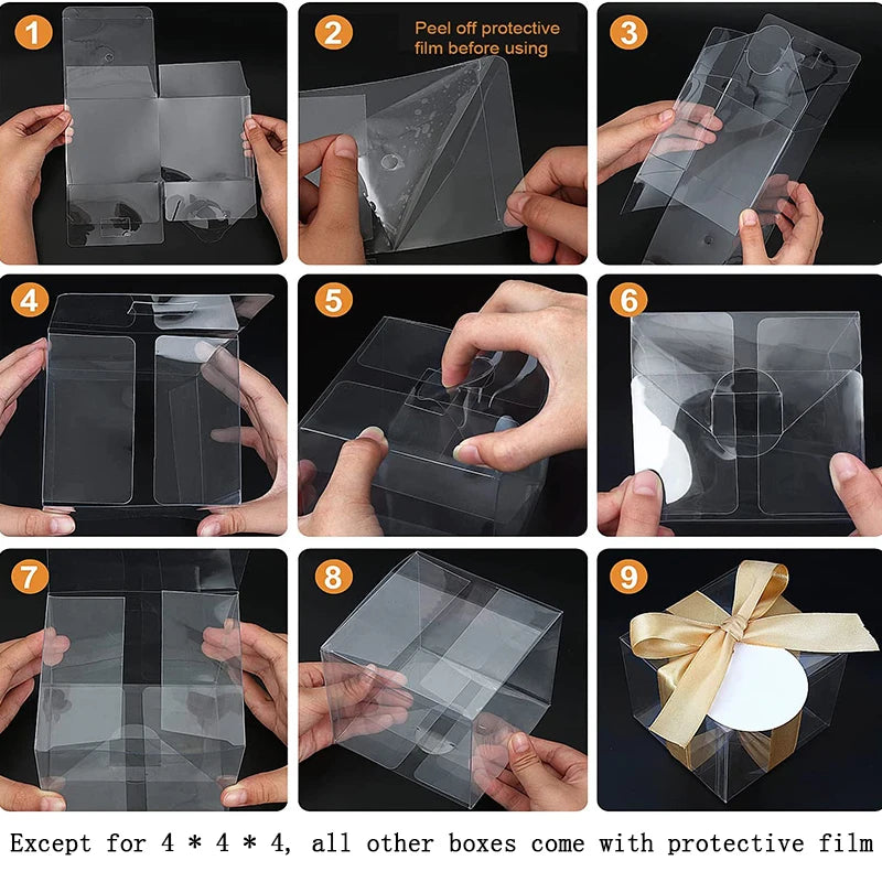 PVC Clear Candy Gift Box