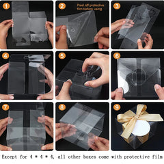 PVC Clear Candy Gift Box