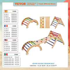Pikler Wooden Triangle Set
