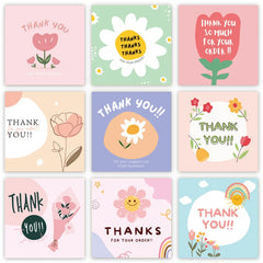 Mini Flower Thank You Cards