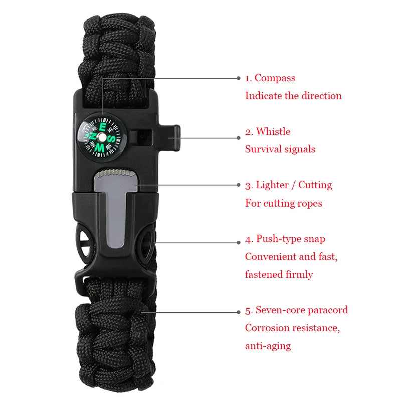 Outdoor Multi-function Paracord