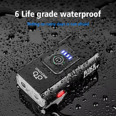 USB Rechargeable Bicycle Flashlight LED