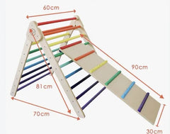 Foldable Exercise Kids Triangle Slide