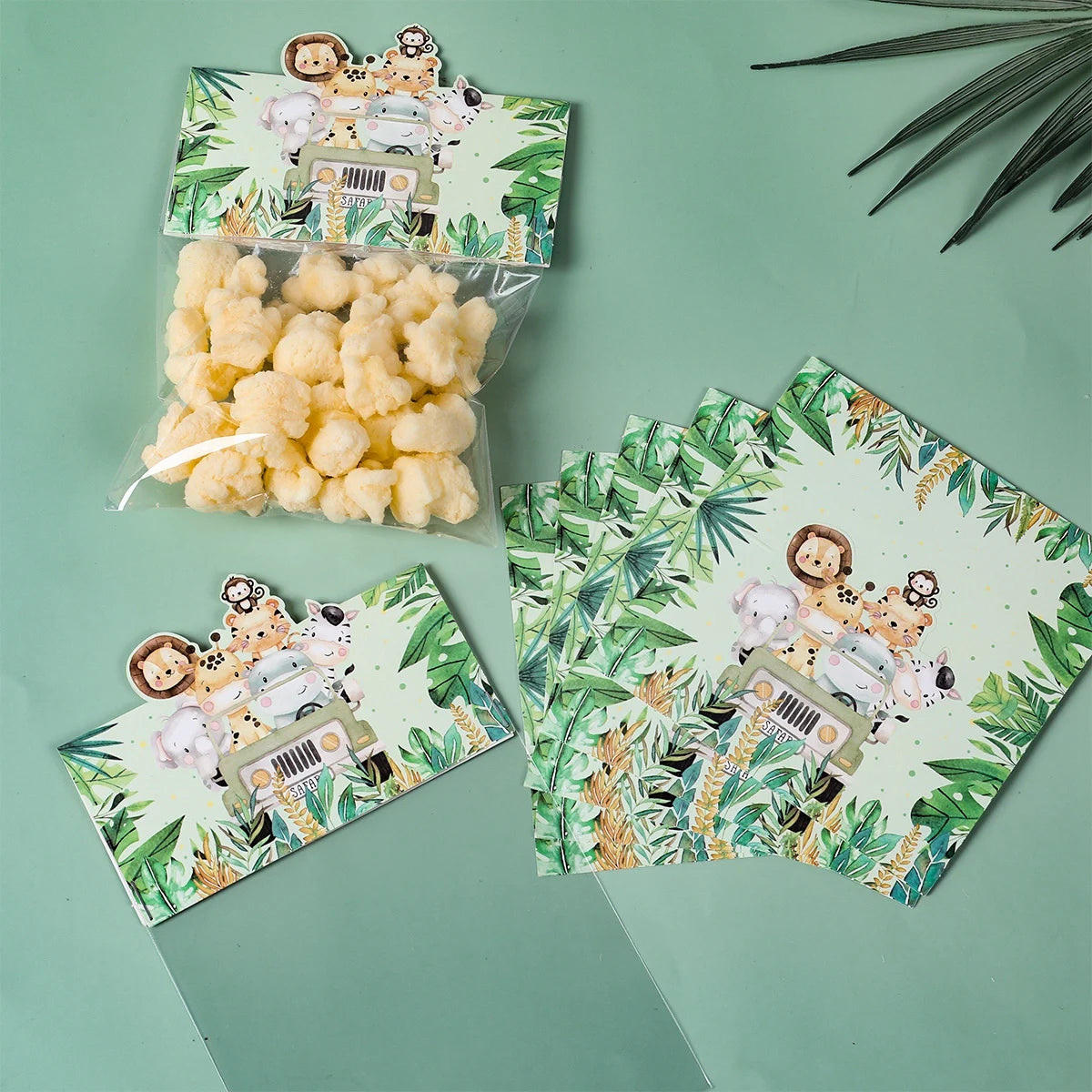 Jungle Animals Party Candy Gift Bags