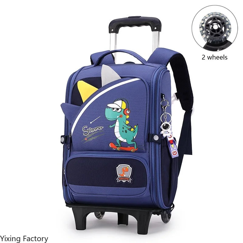 Teenagers Wheeled Trolley Backpack