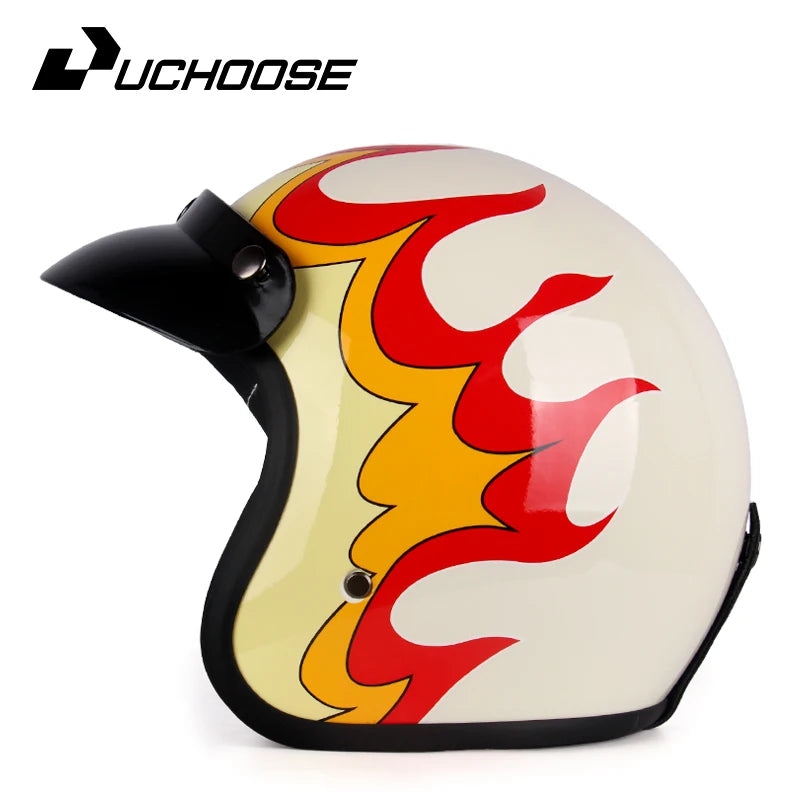 Vintage Motorcycle Helmet