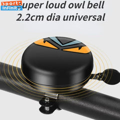 Steel Alloy Bicycle Cute Owl Bell Bell