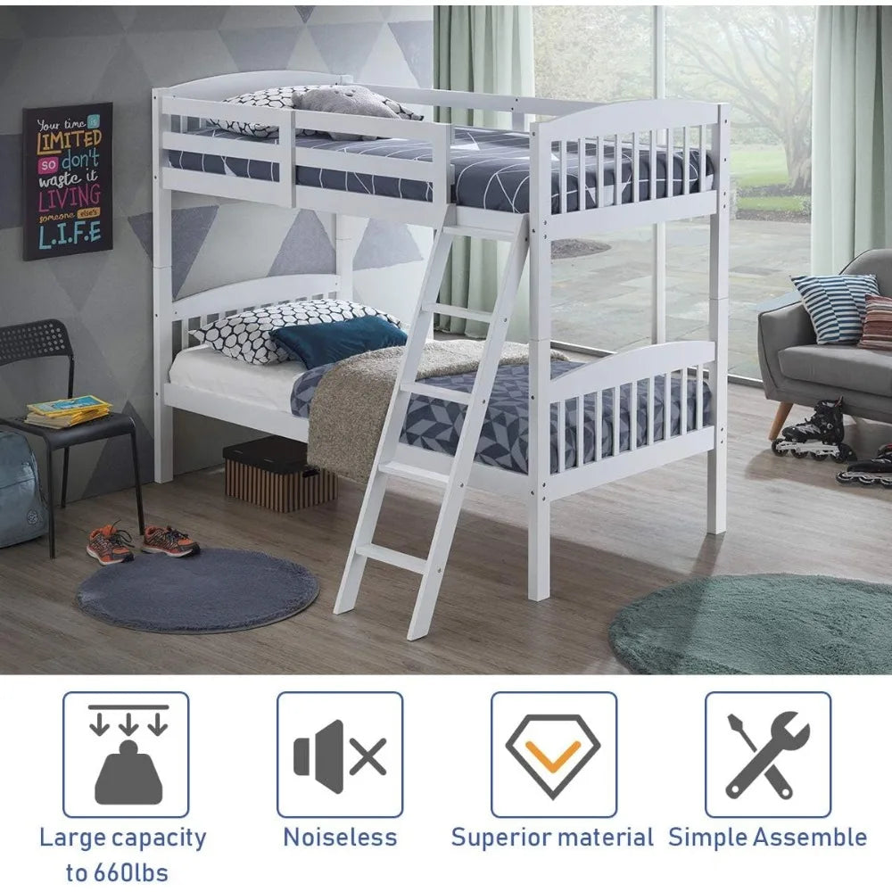 Twin Over Twin Bunk Beds