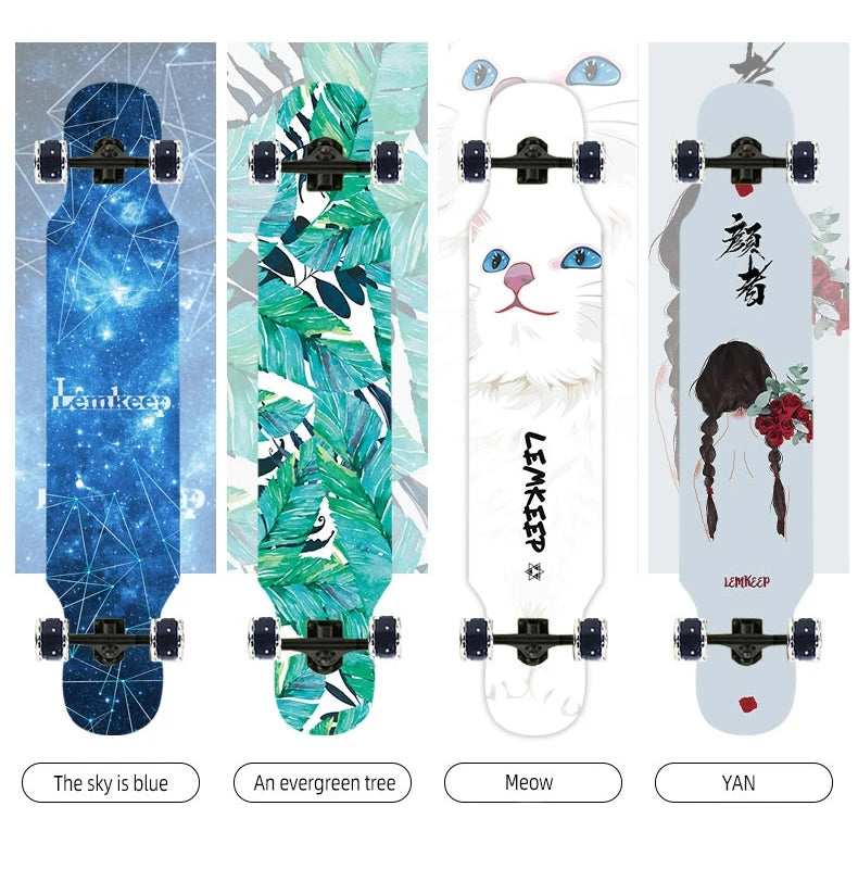 Double Rocker Longboard